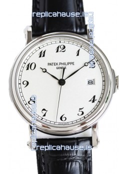 Patek Philippe Calatrava 5153G White Gold 1:1 Mirror Swiss Replica Watch 