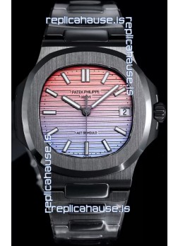 Patek Philippe Nautilus 5711 AET Remould Black Ceramic Edition Gradient Dial Swiss Replica Watch