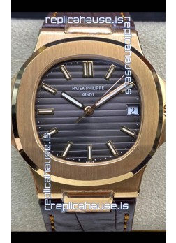 Patek Philippe Nautilus 5711R 904L Steel 2023 Updated Mirror Replica Watch - Grey Dial