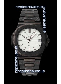 Patek Philippe Nautilus 5711 DiW Edition Ceramic/Carbon 1:1 Mirror Swiss Replica Watch