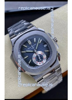 Patek Philippe Nautilus 5980/1A 904L Steel Case in Black Dial - 1:1 Mirror Replica