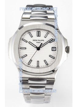 Patek Philippe Super Clone Nautilus 5711G-001 904L Steel White Dial 
