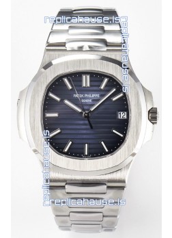Patek Philippe Super Clone Nautilus 5711G-001 904L Steel Blue Dial 