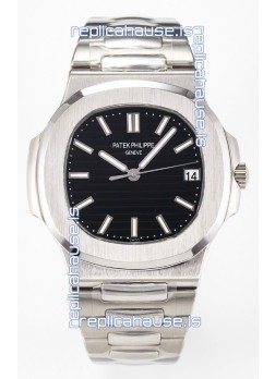 Patek Philippe Super Clone Nautilus 5711 Black Dial 1:1 Mirror Watch 