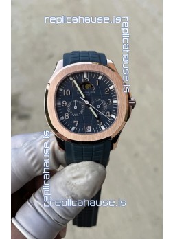 Patek Philippe Super Clone Aquanaut 5261R Swiss Replica in Rose Gold - 1:1 Mirror Edition