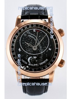Patek Philippe 6104R Grand Complications Superclone Watch in Rose Gold