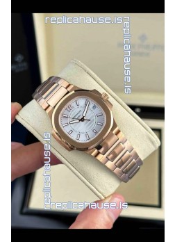 Patek Philippe Nautilus Super Clone 7010/1GR-011 32MM 1:1 Mirror Replica 