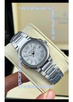 Patek Philippe Nautilus Super Clone 7010 32MM 1:1 Mirror Replica Steel Dial 