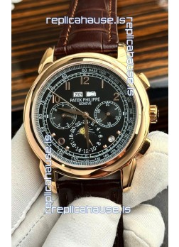 Patek Philippe Grand Complications 5270 Swiss Replica Watch in Rose Gold Casing