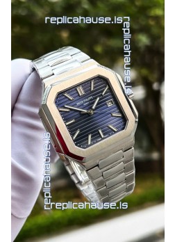 Patek Philippe Cubitus 5821 904L Steel Casing Blue Dial Swiss Replica Watch 