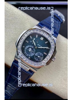 Patek Philippe Nautilus 5712G 1:1 Quality Swiss Replica Watch in Black Dial