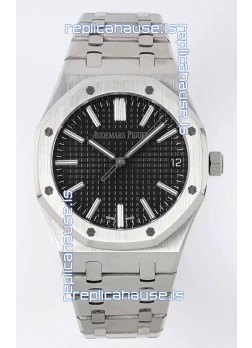 Audemars Piguet Royal Oak 15510 41MM 50th Anniversary Black Dial 904L Steel 1:1 Mirror Replica