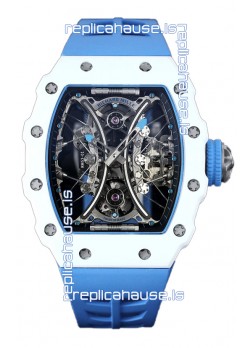 Richard Mille RM53-01 Pablo Mac Donough White TPT Case Swiss Replica Watch
