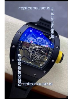 Richard Mille RM035 AMERICAS Black DLC Casing 1:1 Swiss Replica Watch 