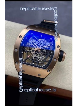 Richard Mille RM035 AMERICAS Rose Gold Casing 1:1 Swiss Replica Watch 