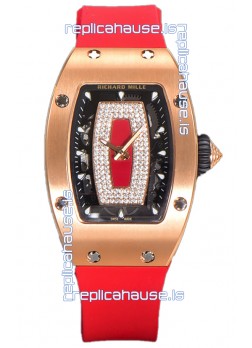 Richard Mille RM007 18K Rose Gold Automatic Superclone Swiss Watch