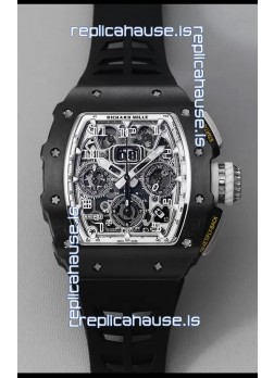 Richard Mille RM11-03 Titanium/Black Ceramic 1:1 Mirror Quality Swiss Replica Watch