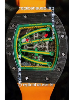 Richard Mille RM59-01 Genuine Tourbillon Movement in Black NTPT Carbon Casing