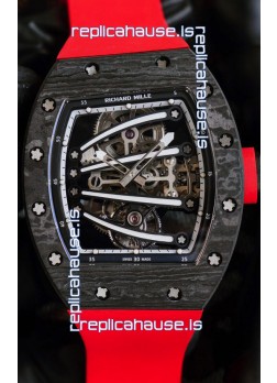 Richard Mille RM59-01 Genuine Tourbillon Movement in Black NTPT Carbon Casing