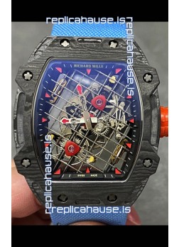 Richard Mille RM27-04 Carbon Fiber Casing 1:1 Swiss Replica Watch 