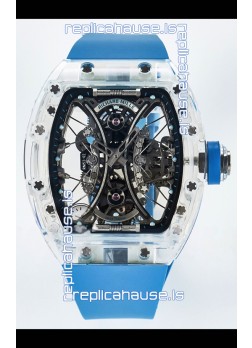 Richard Mille Super Clone RM53-01 Pablo Mac Donough Sapphire Casing with Original Tourbillon Movement