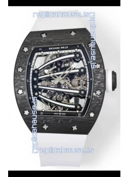 Richard Mille Super Clone RM59-01 Carbon NTPT Case Black Dial Swiss Replica Watch