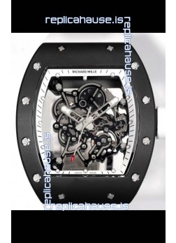 Richard Mille Super Clone RM055 Ceramic Casing with Genuine Tourbillon Watch 