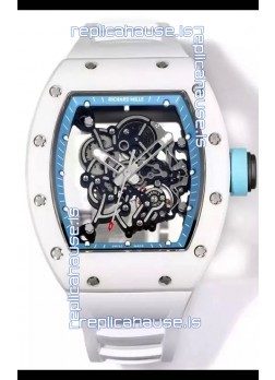 Richard Mille Super Clone RM055 Ceramic Casing with Genuine Tourbillon Watch 