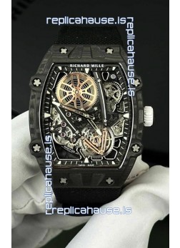 Richard Mille Super Clone 27-05 Black Carbon Casing Swiss Replica Watch 