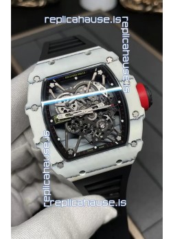 Richard Mille RM35-01 Rafael Nadal Carbon Fiber Casing with Genuine Tourbillon Super Clone Watch