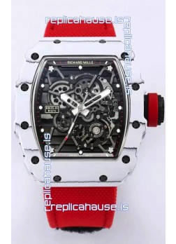 Richard Mille RM35-01 Rafael Nadal Carbon Fiber Casing with Genuine Tourbillon Super Clone Watch