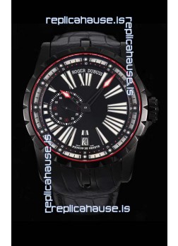 Roger Dubuis Excalibur DLC Coated Casing 1:1 Mirror Swiss Replica Watch