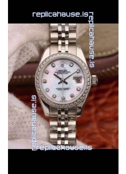 Rolex Datejust Ladies 28MM Cal.3135 Movement Swiss Replica in 904L Steel Casing