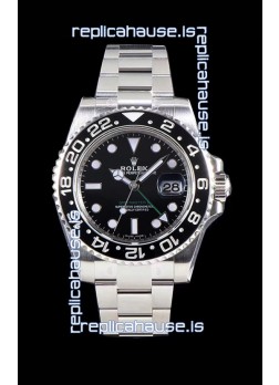 Rolex GMT Master II 116710LN Ceramic Bezel Cal.3186 Movement Swiss Replica - Ultimate 904L Steel Watch