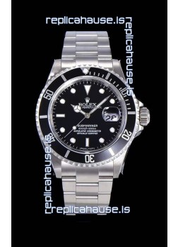 Rolex Submariner Classic Edition Swiss Replica Watch 904L Steel Casing - 1:1 Mirror Replica