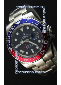 Rolex GMT Masters Japanese Replica Movement Watch in Oyster Strap