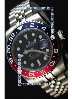 Rolex GMT Masters Japanese Replica Movement Watch in Jubilee Strap
