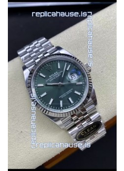Rolex Datejust Cal.3235 Movement 1:1 Mirror Replica 904L Steel 36MM - Green Dial