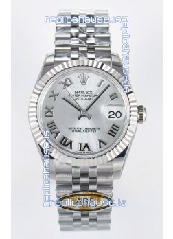 Rolex Super Clone Datejust ETA 2688 Movement 31MM Stainless Steel Case and Roman Dial Watch 