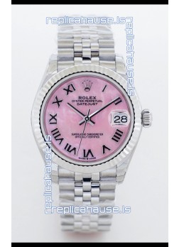 Rolex Datejust M126234 36MM ETA2836 Pink Mother of Pearl Dial - Roman Numerals 