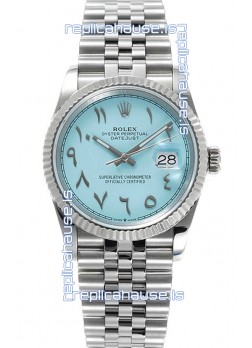 Rolex Datejust M126234 36MM ETA3235 Tiffany Blue Dial - 904L Steel Casing 