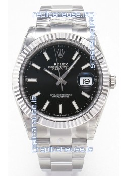 Rolex Datejust 126334 41MM ETA3235 72 Hours Power Black Dial Oyster 1:1 Mirror Replica