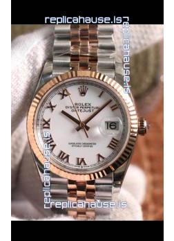 Rolex Datejust 126231 36MM Cal.3135 Swiss 1:1 Mirror Replica Watch in 904L Steel Casing 