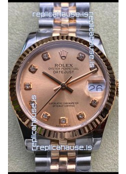 Rolex Datejust 278271 31MM Swiss Replica in 904L Steel in Champange Dial - 1:1 Mirror Replica