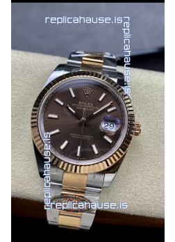 Rolex Datejust 126331 41MM ETA 3235 Swiss 1:1 Mirror Replica Watch in Rose Gold 904L Steel