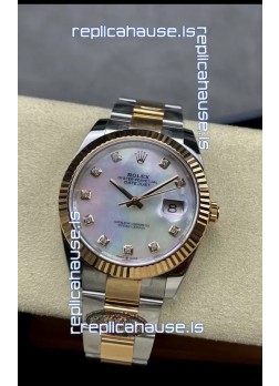 Rolex Datejust 126331 41MM ETA 3235 Swiss 1:1 Mirror Replica Watch in Rose Gold 904L Steel