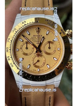 Rolex Cosmograph Daytona DiW Golden Essence Carbon Fiber Watch Cal.4130 Movement