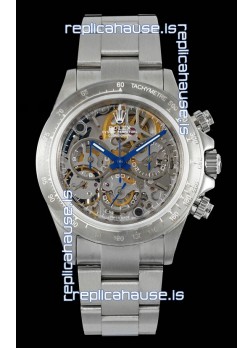 Rolex Daytona Super Clone "Artisans De Genève - Glacier" Edition Stainless Steel Watch 