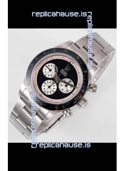 Rolex Daytona Super Clone BLAKEN Paul Newman Black Dial Swiss Replica Watch - 4130 Movement