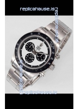 Rolex Daytona Super Clone BLAKEN Paul Newman White Dial Swiss Replica Watch - 4130 Movement